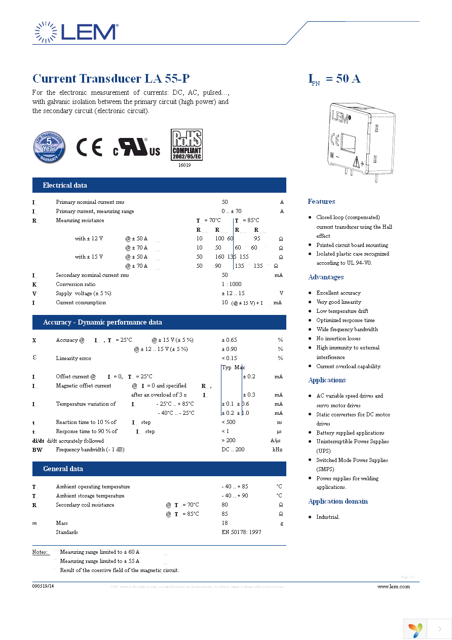 LA 55-P Page 1